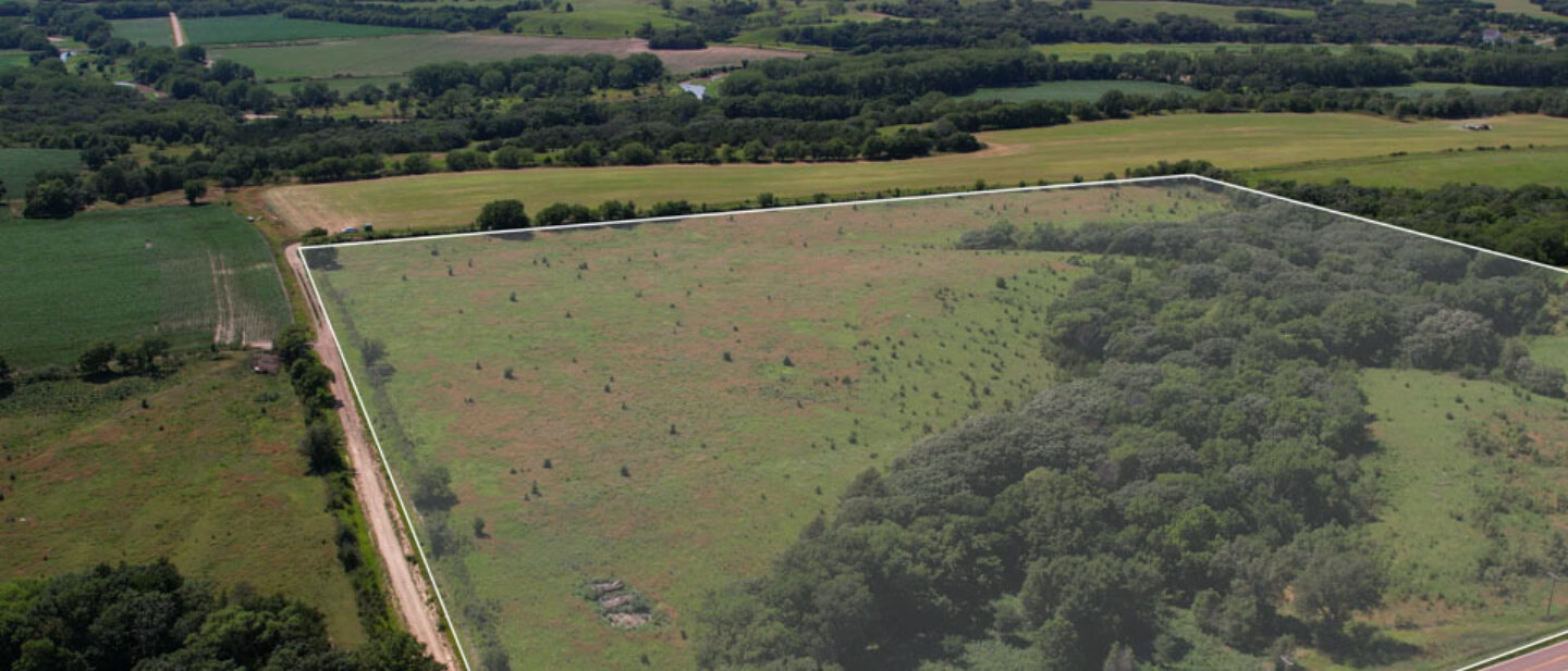 2024 Lance Pachta Thayer County Dry Cropland Tract 3 Outlined