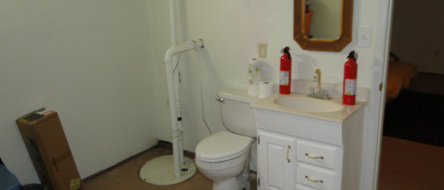 Basement Half Bath