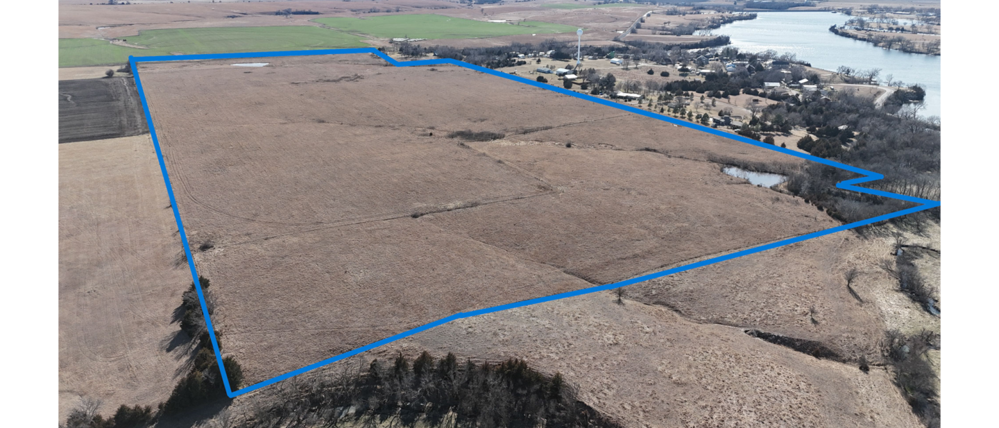 Boundary NE looking SW