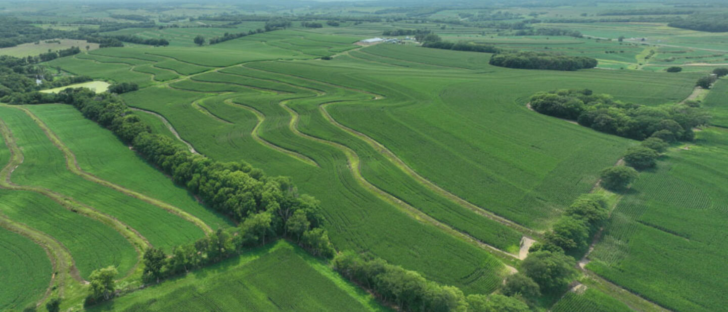 Cover Photo Tract 1 Fremont County Iowa Farm for Sale Cropland and Timber Hunting Potential