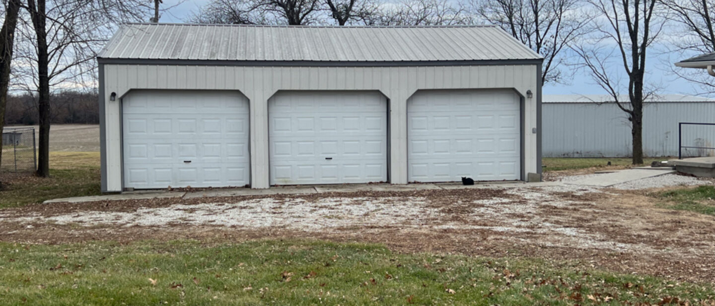 Front of Garage