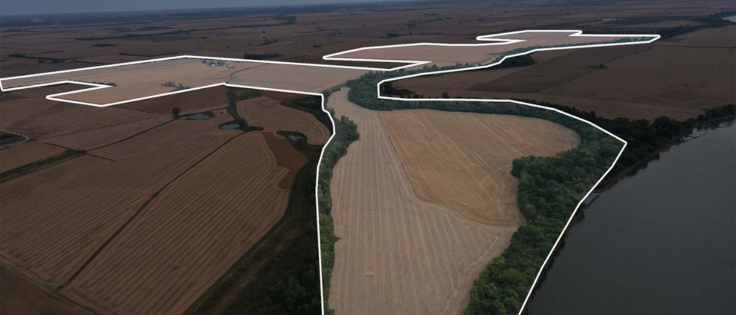 Full Farm Highlighted Aerial Fall Pic