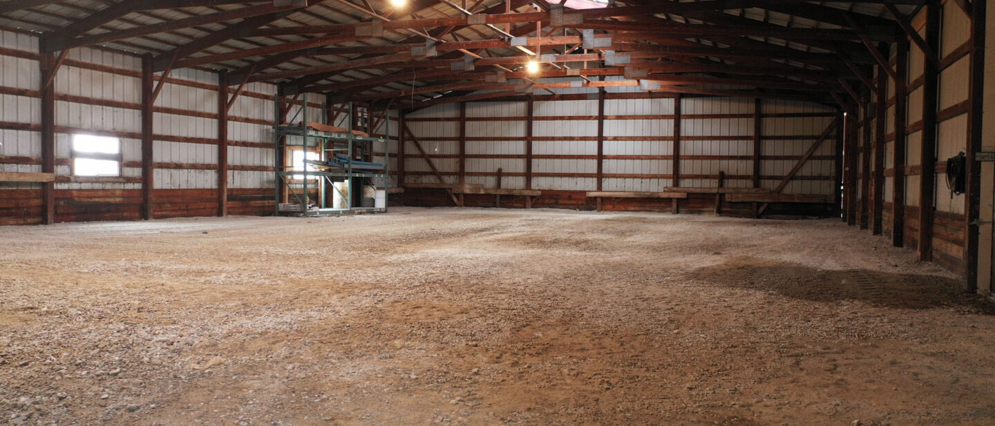 Inside North Shed