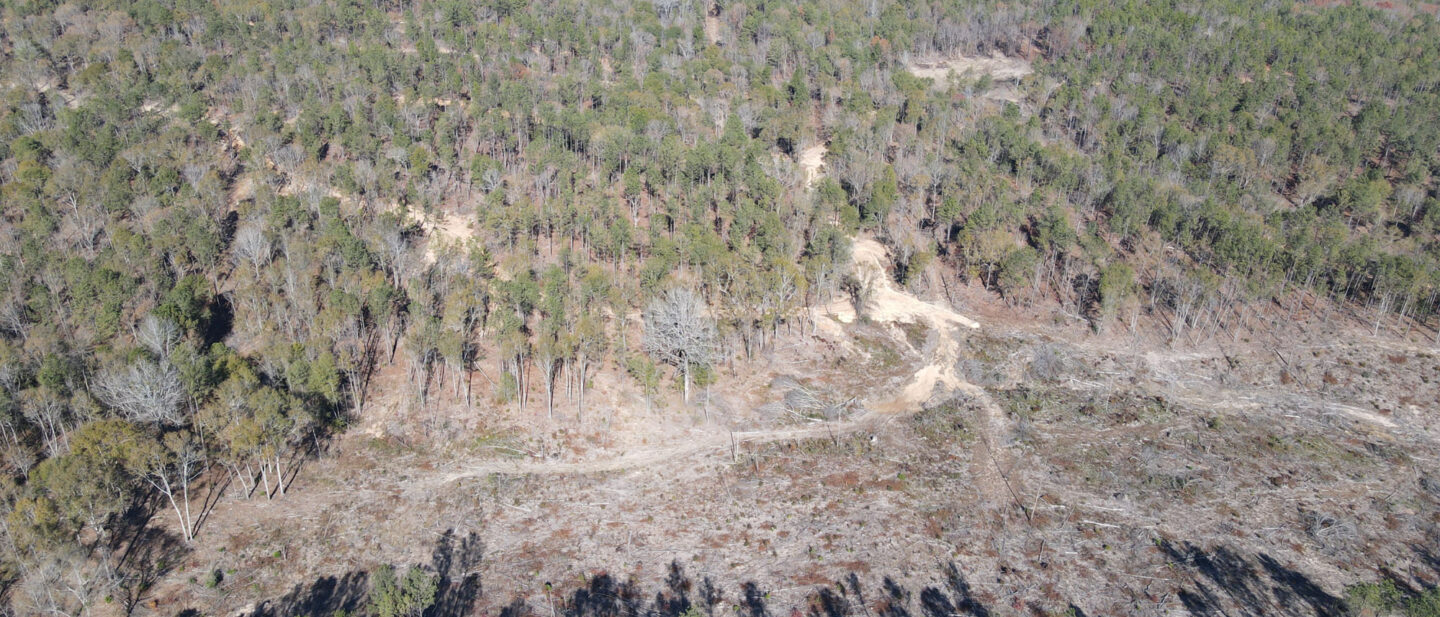 Lot 4 Aerial South View w pond area