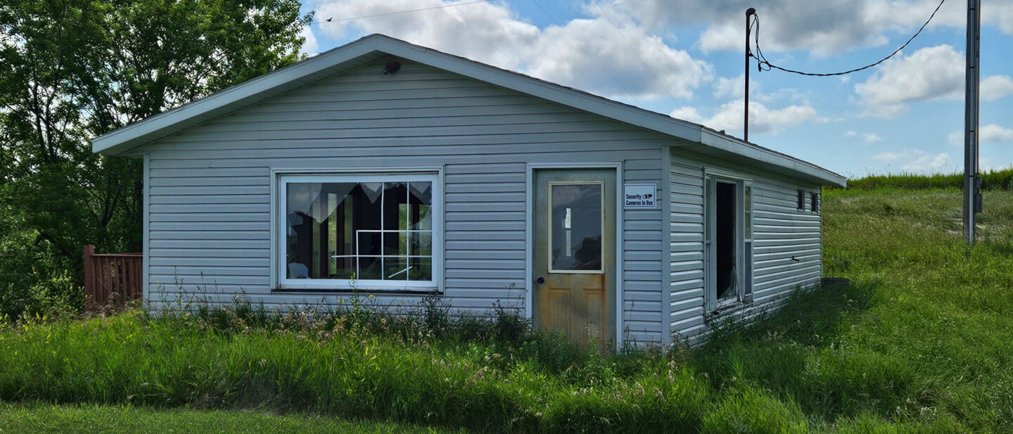 Old Clubhouse at Former Golf Course