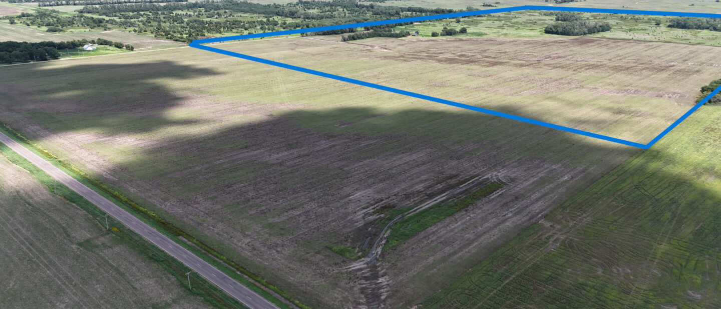 Tract 1 Boundary west side