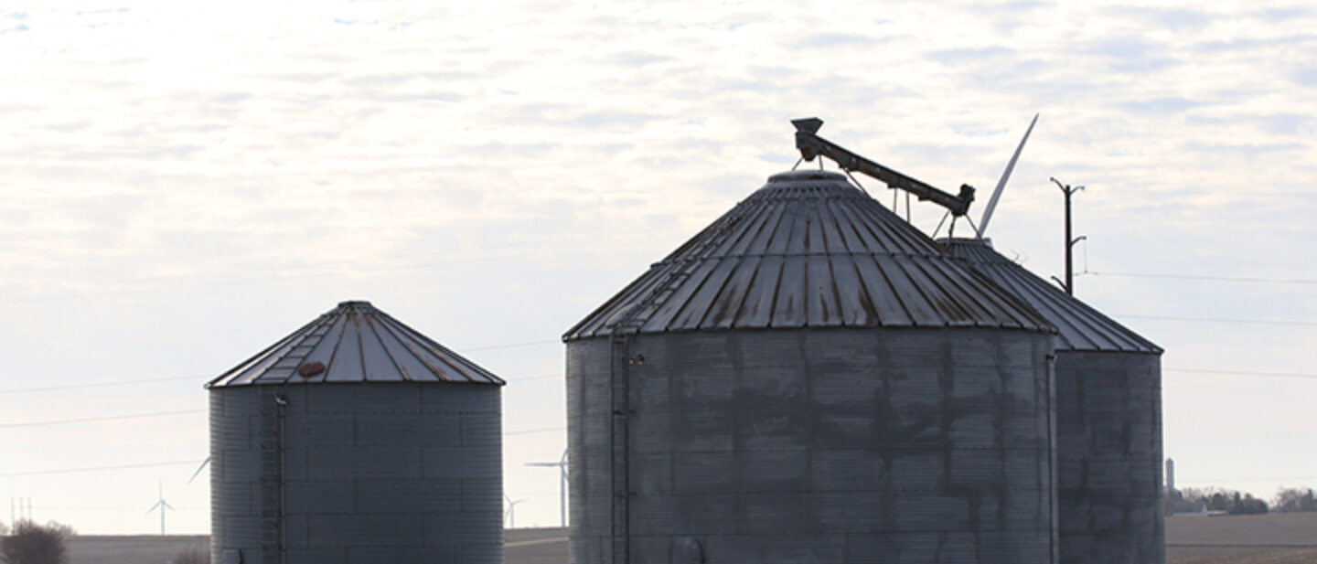 Tract 3 grain bins